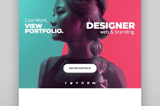 design mailchimp email template, newsletter, mailchimp email marketing service