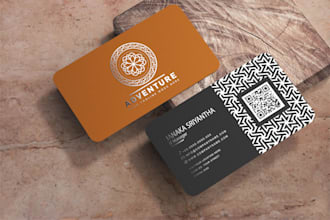 professional luxury business card and minimalist  logo design