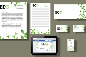 logo business cards, letter head