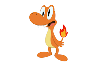 draw a cartoon character