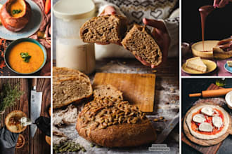 cook, shoot step by step food photography, 4k cooking video