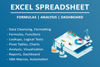 create advanced excel formulas, dynamic reports, and interactive dashboards
