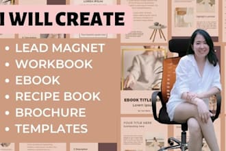 create a standout welcome packet, workbook, pdf, brochure templates in canva
