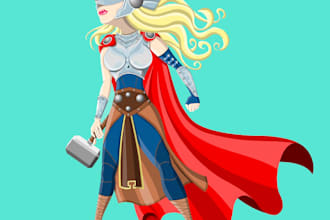 design vector cartoon illustration