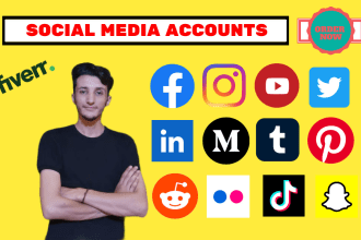 create social media accounts for your business