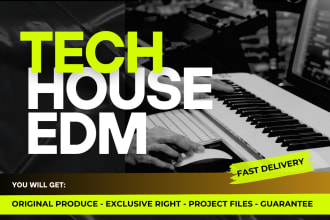 remix your song into tech house or slap house