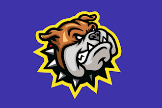 design awesome bull dog logo within 1 day