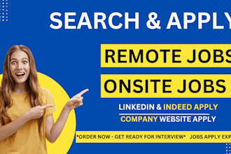 search and apply for remote jobs, online jobs for you