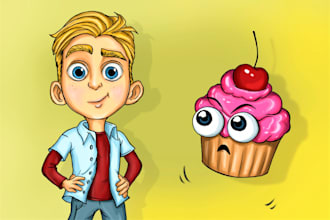 Top 5!  draw amazing cartoon characters and cartoon objects