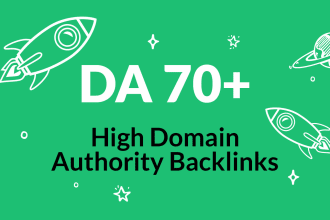 build 50 da 70 high power backlinks