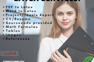 convert any document into latex