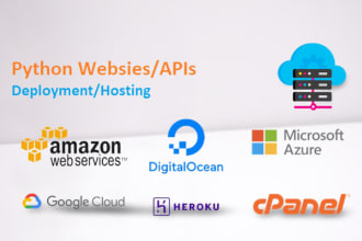 deploy or host your python websites and apis