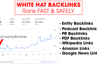 sell powerful and safe whitehat backlinks to boost SEO rank