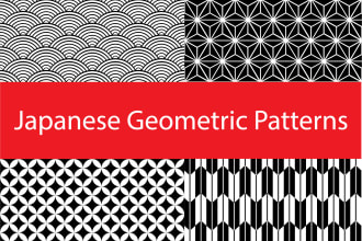 design japanese seamless geometric patterns