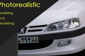 do detailed 3d modeling cars