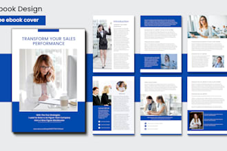 design lead magnet, ebooks, workbooks and pdfs