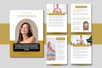 design lead magnet, ebooks, workbooks and pdfs