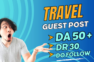 do guest post on high da50 travel blogs