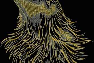 do embroidery designer for cloths and logo