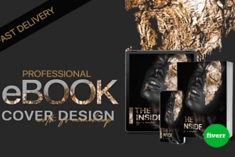 create an ebook with a stunning custom cover mockup design