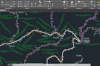 do professional land survey plans and autocad drawings