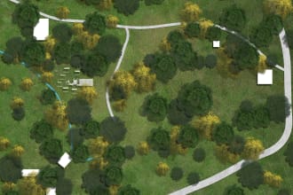 do the architectural site plan and layout drawings