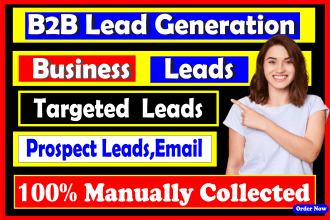 do targeted b2b linkedin lead generation and prospect email list building