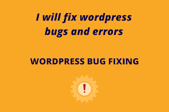 fix wordpress bugs and errors