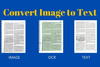 extract text using ocr from pdf and image