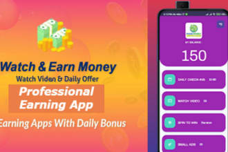 make professional money earning app for android
