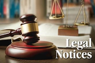 drafting pleadings, and legal research with legal advice
