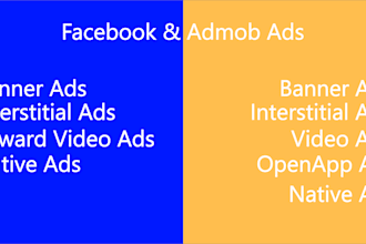 integrate admob ads and facebook ads in your android app