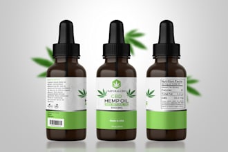 create product labels, cbd labels, and supplement label