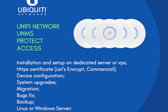 install setup fix and implement unifi or ubiquity devices