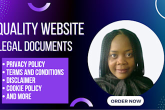draft privacy policy, terms and conditions for your website