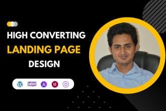 design a high converting wordpress landing page in 24 hours