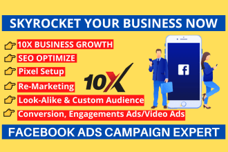 setup and optimize profitable facebook and instagram ads campaign
