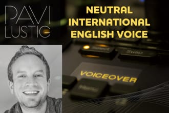 record an outstanding international neutral english vo