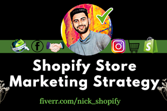 do shopify store marketing setup product promotion facebook, instagram ads run