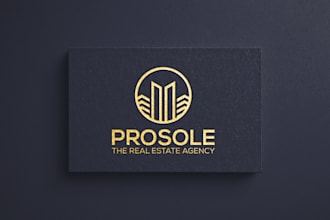 do real estate, construction, property or business logo