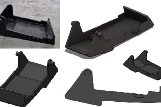 redesign your stl file or photo for 3d printing fast