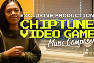 produce original nintendo 8 bit chiptune beat for game