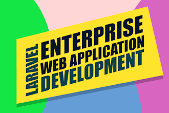 develop laravel, php custom web application