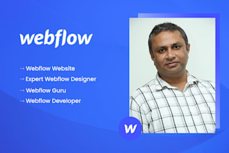 convert your design in webflow website
