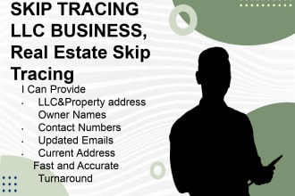 llc skip tracing real estate skip tracing owner contacts