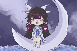 do chibi drawings commission