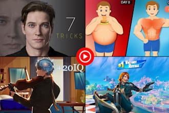 draw attractive and best cartoon youtube thumbnail design