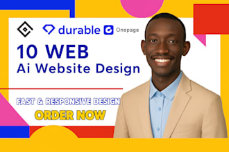do cleaning service website wix 10 web ai website durable ai wordpress elementor