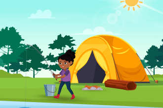 create children story book illustrations and flashcards