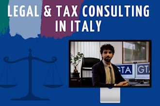 be your italian legal and tax consultant